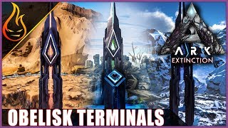 Ark Extinction Obelisk Locations And Terminals Youtube