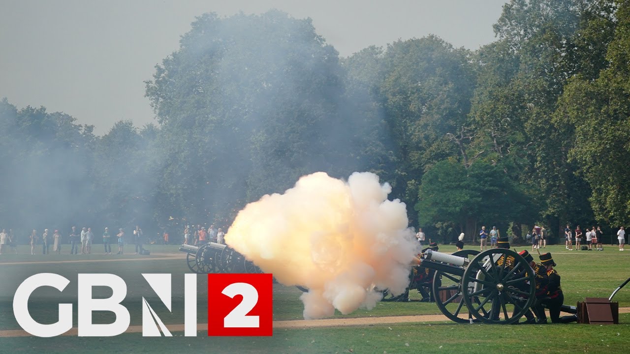 WATCH: Gun salute marks third anniversary of King’s accession to the throne