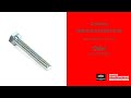 703057 Murray Snowblower Screw 1/420X1.75 – Briggs and Stratton Genuine Part