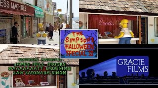 Homer In The Real World - Sad Credits - Gracie Films20Th Century Fox Logo - Treehouse Of Horror Vi