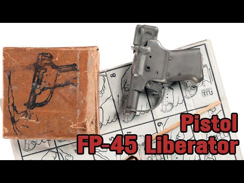 Пистолет времён WWII FP-45 Liberator || Обзор