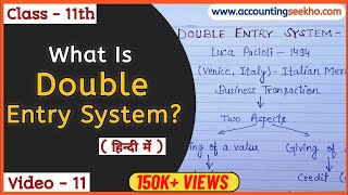 Double Entry System In Accounting | Advantages Of Double Entry System | हिन्दी में