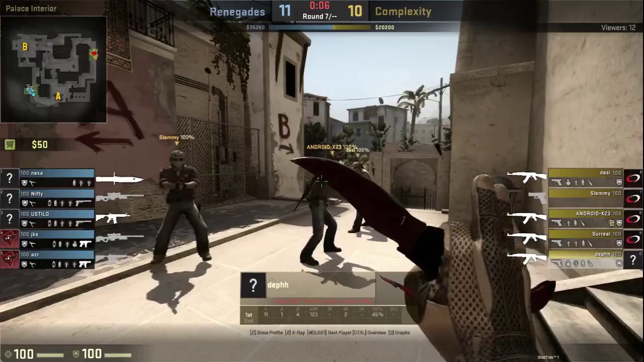 DreamHack 2017 North America Closed Qualifier :  Renegades vs compLexity