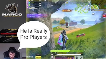 CoD Narco Appreciate His Pro Team Mate Because Of Intense Squad Wipe In Final Zone 😱