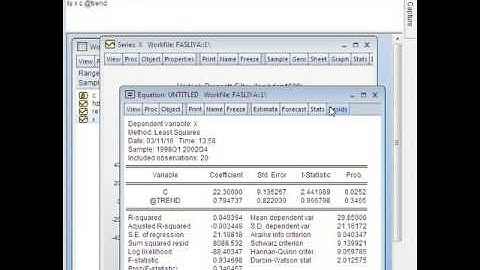detection of seasonality