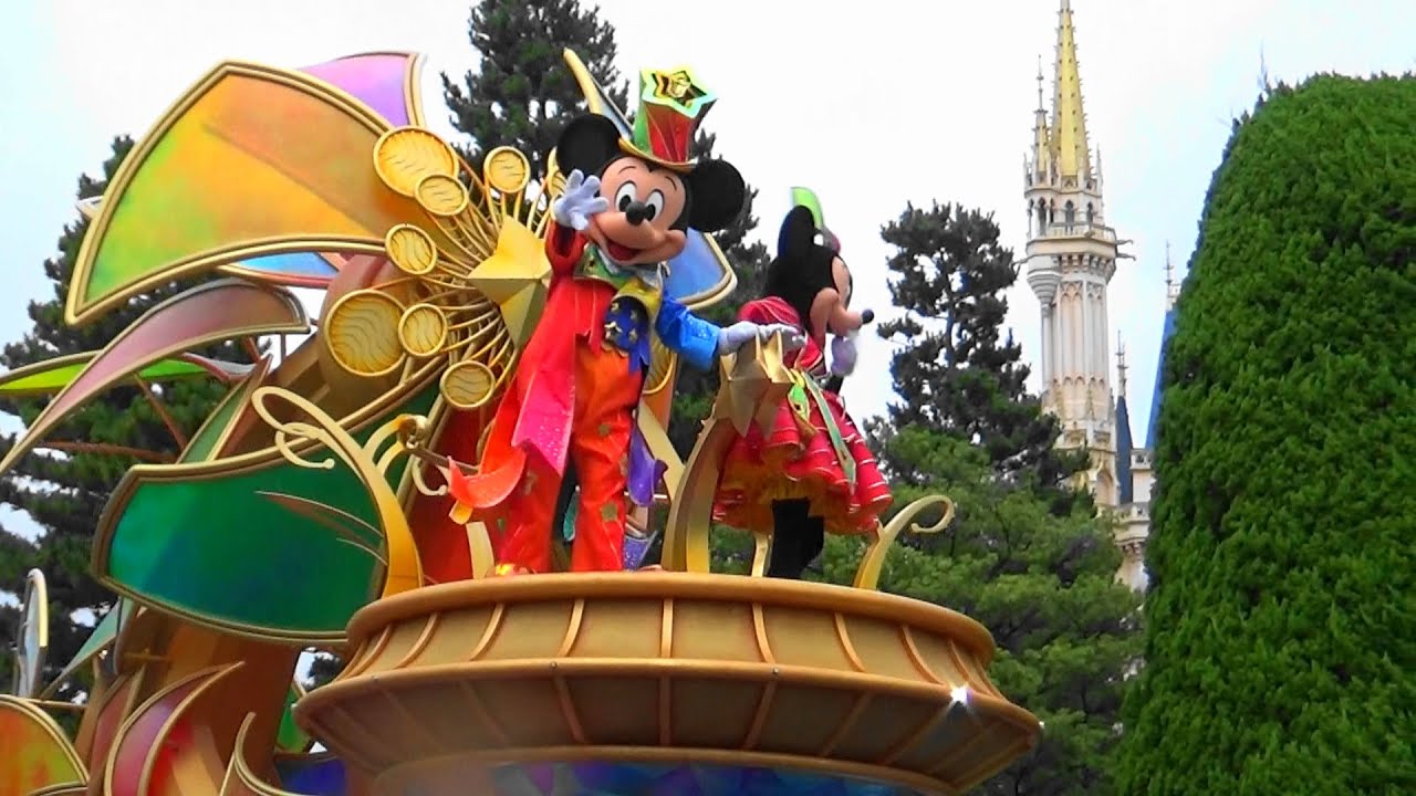 急な雨で巻きが入った 夏Ver.【ディズニー・ハーモニー・イン・カラー 】給水スポットスタートの3rd.より TDL  2025/08/01