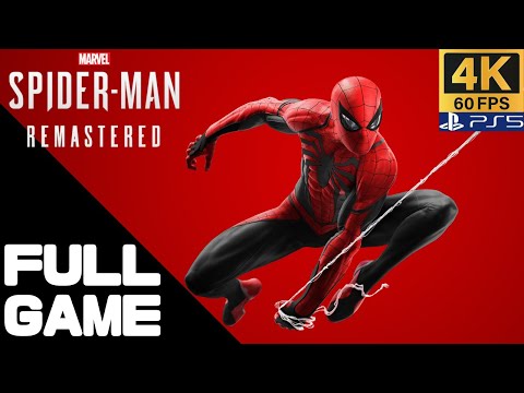 SPIDER-MAN REMASTERED PS5 Full Walkthrough Gameplay {4K 60FPS Ray Tracing} – No Commentary