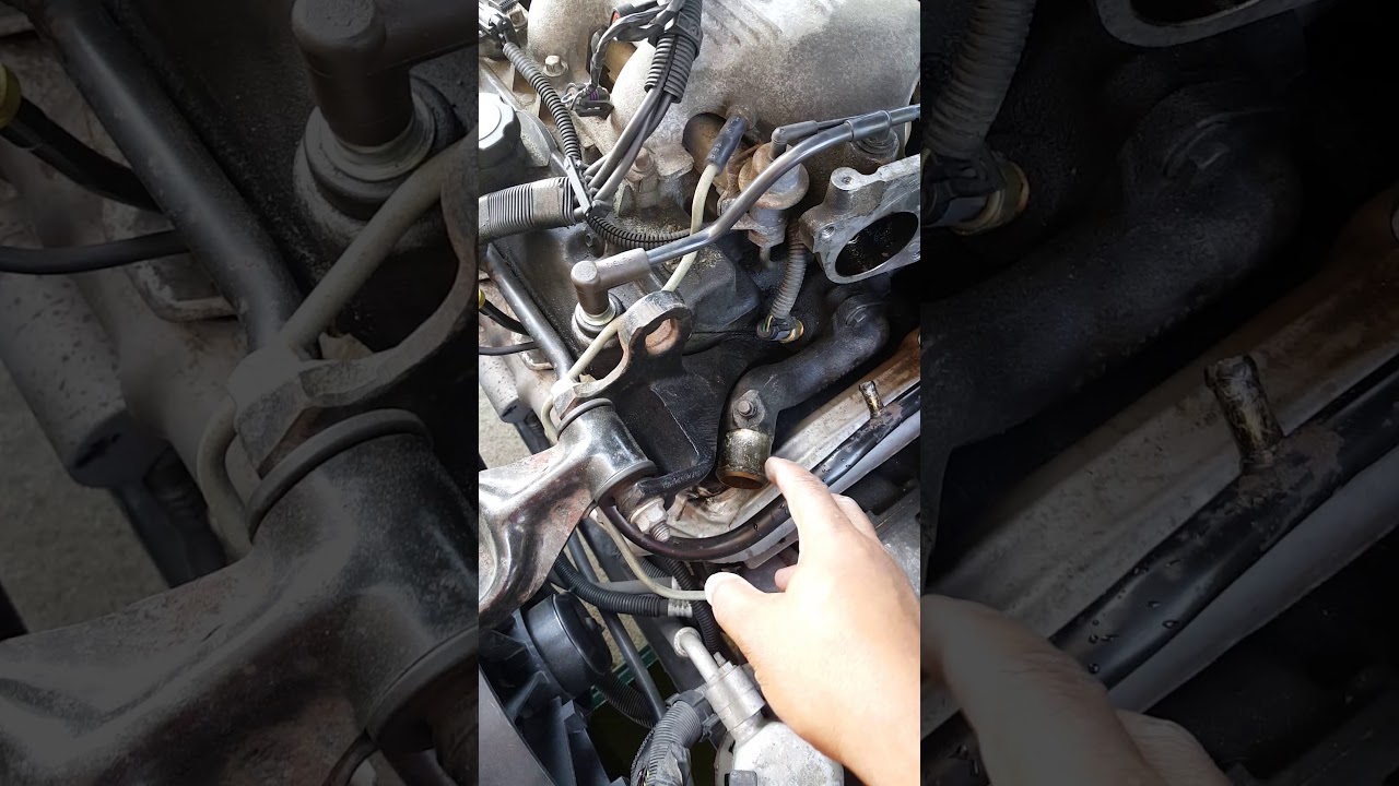 1999 buick century thermostat removal part 3 - YouTube