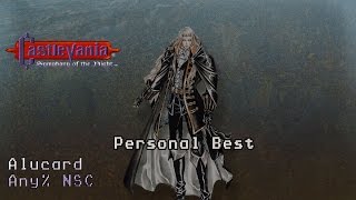 SotN Alucard Any% NSC PB 19:02