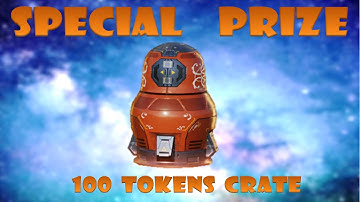 Special prize crate 100 war robots
