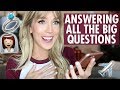HUGE Q&A: WEDDING, MOVING, LONG DISTANCE RELATIONSHIP, EVERYTHING 🍿 | LeighAnnSays