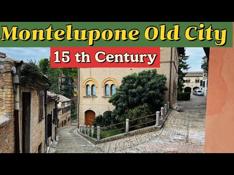 Montelupone|Italy|Old City|