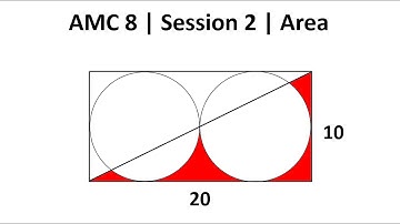 AMC 8 : Session 2 : Area | Prep 2024 2023 2022 Tutor Math Practice Problems Solutions Mathcounts