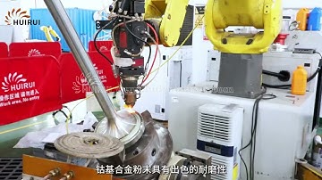 Laser cladding process enhances wear resistance and corrosion resistance of ship valve stem