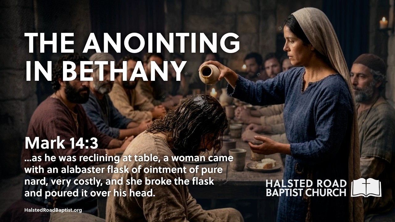 Anointing in Bethany   Mark 14_1-9