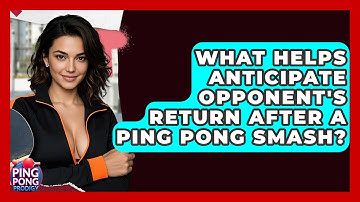 What Helps Anticipate Opponent