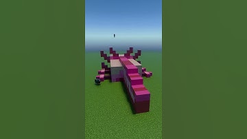 Minecraft Build Timelapses: Axolotl