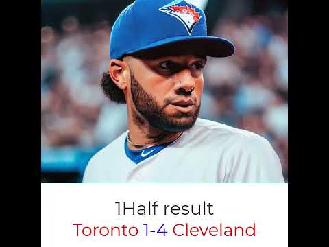 Toronto Blue Jays Vs Cleveland Guardians 8 10 2023 Whole Result Toronto 3 4 Cleveland 