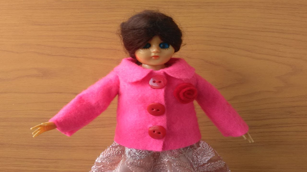 Cara Membuat Baju Barbie Dari Kain Flanel