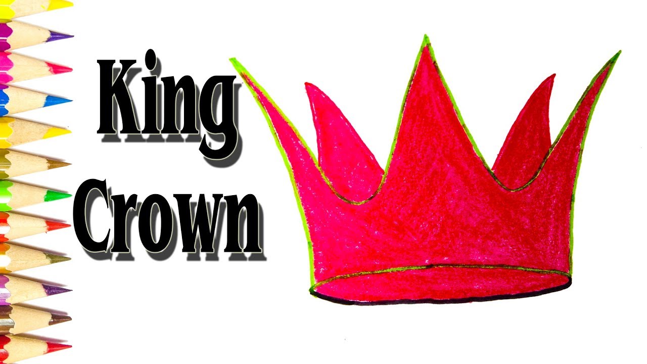 king krown drawing, kings, crown, king crown, sreang love drawing, Ho...