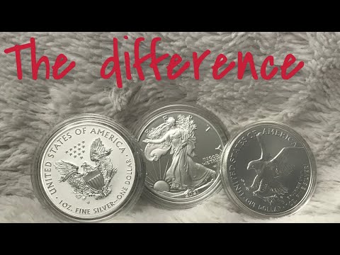 The American Silver Eagle Difference! Here Are The Differences For All Silver Eagle Strikes!