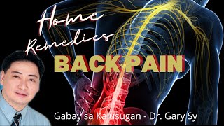 Home Remedies for Back Pain - Dr. Gary Sy