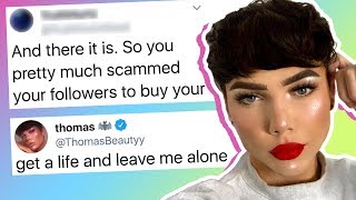 Thomas Halbert's Deleted Tweet Has People Accusing Him of Stealing Money from Fans