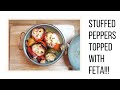 Stuffed #Peppers with #Feta | Mediterranean food ep 4th