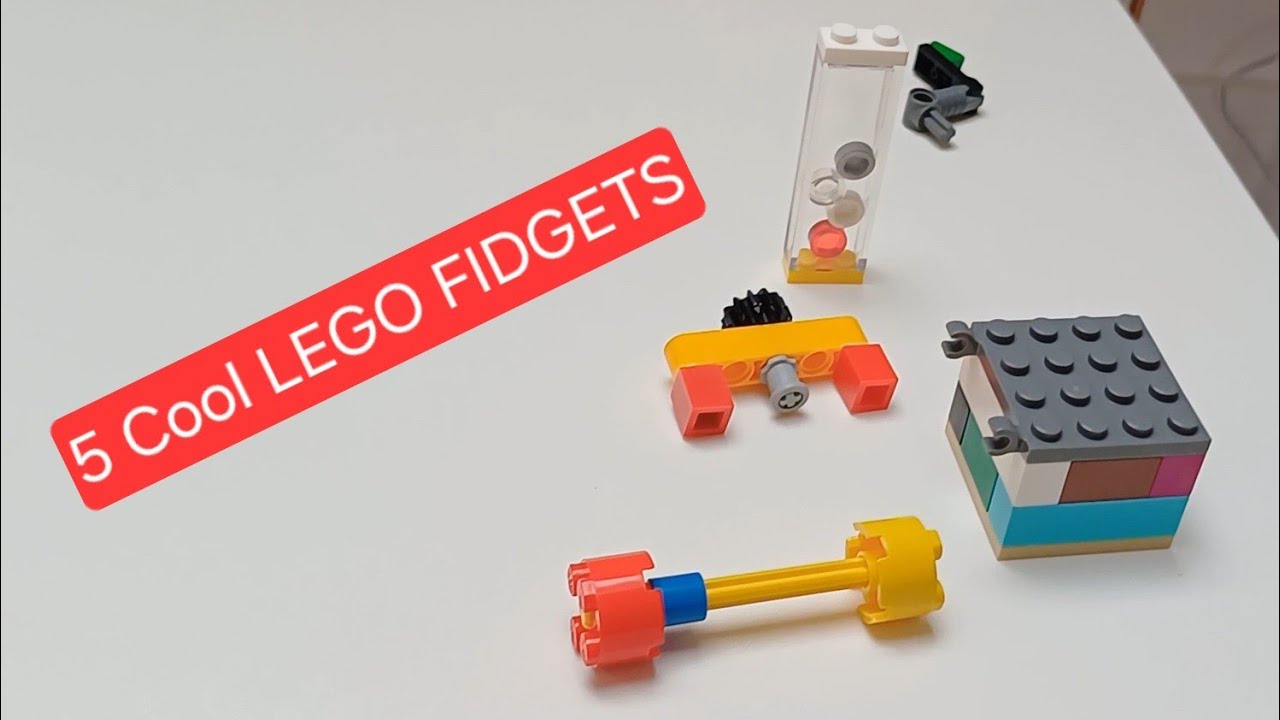 How to make 5 Cool LEGO Fidget Toys You Can Build ...