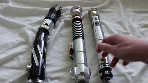 Lightsaber Comparison: Ultrasabers Empty Hilts vs Saberforge Empty Hilts (Initiate)