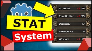 How to Create a Stat System in Godot 3.2 | Player Development Series