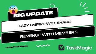 UPDATE: We will share REVENUE with Lazy Empire community members