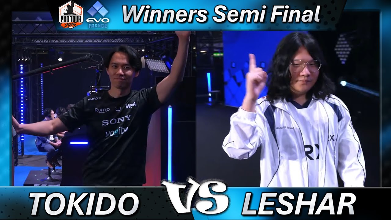 【試合動画】TOKIDO VS LESHAR - EVO France 2025 WSF