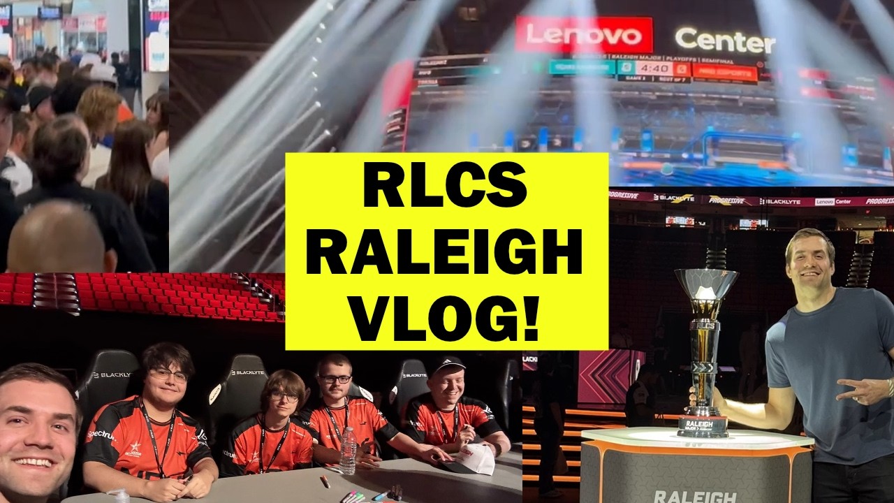 My First RLCS LAN Ever! Raleigh Trip Vlog [VIP] - YouTube