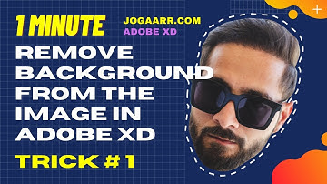 [Jogaarr] Trick # 1 How to Remove Background in Adobe XD | Masking in XD | Crop image without plugin