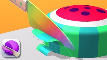 ASMR Slicing - All Levels Gameplay Android,ios Walkthrough Mobile Game New App Update Level 44-48