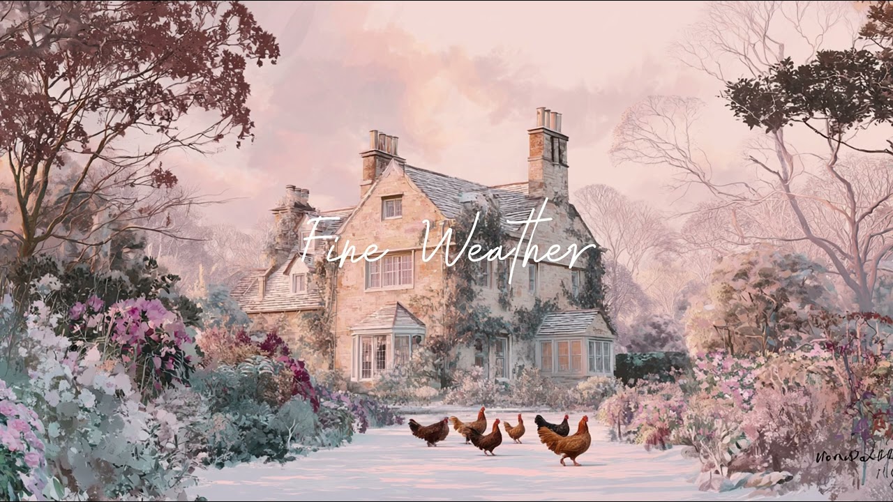 The romantic atmosphere of January winter days❄️(reading, studying & relaxing) | no ads