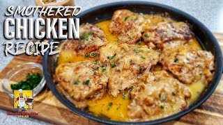 Smothered Chicken and Gravy Recipe | Comfort Food