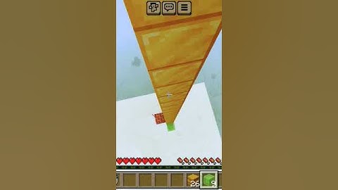 Doing amazing mlg with slime block and Haybale and water bucket #minecraft #mlg #parkour #gaming