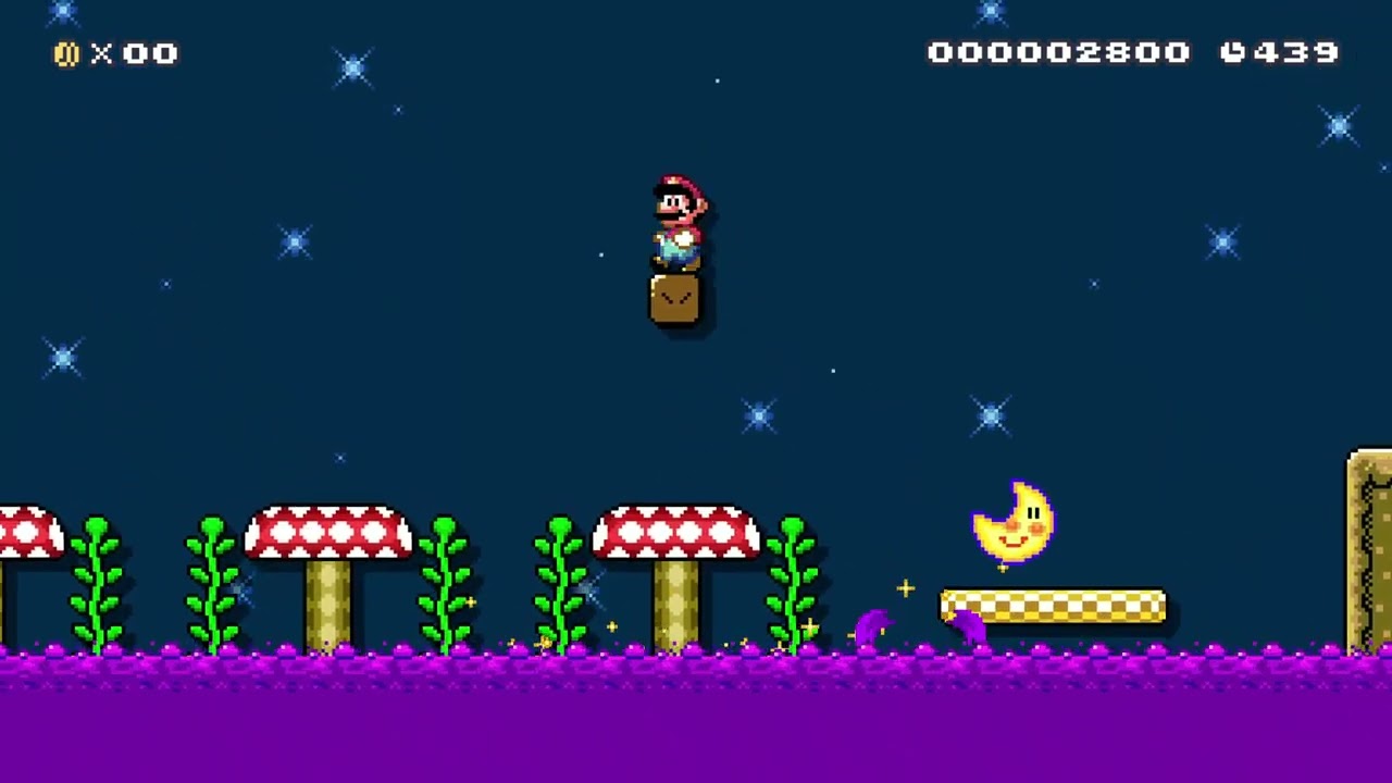 poison water 2 by gest1337 🍄Super Mario Maker 2 Switch 2 No