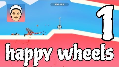 happy wheels: walkthrough gameplay part 1 business guy (iOS, android)
