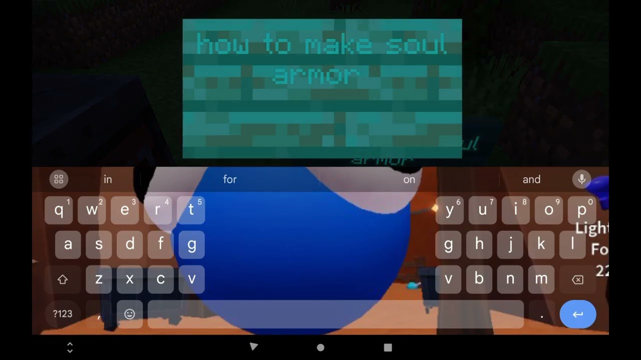 how to make soul armor in Minecraft