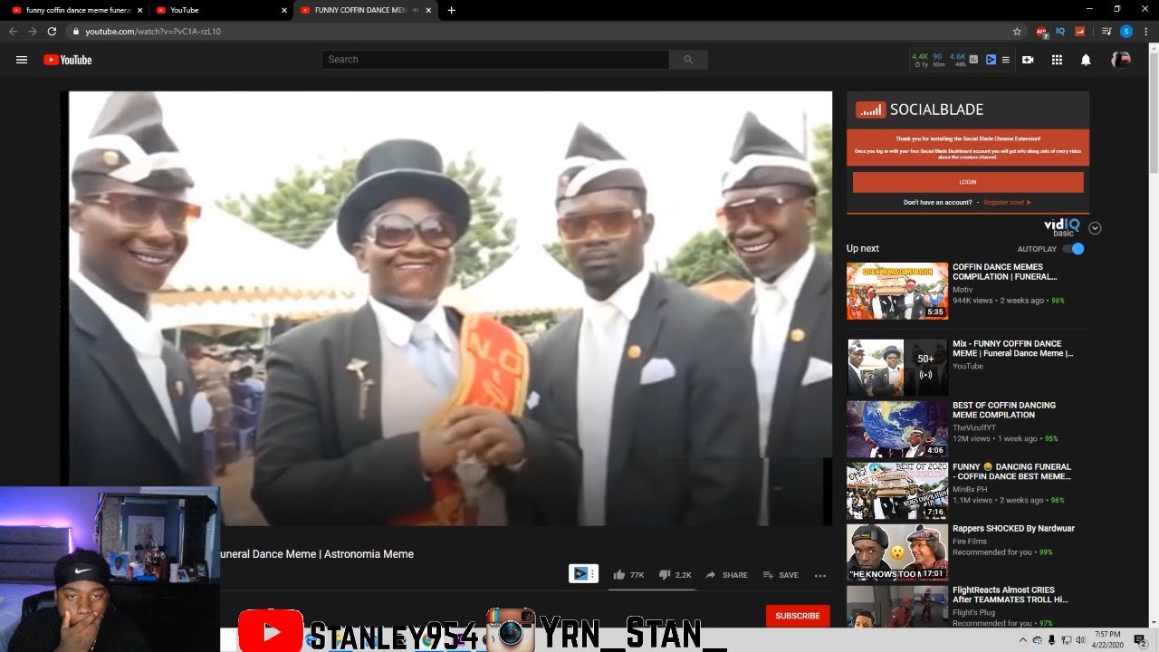 FUNNY COFFIN DANCE MEME | Funeral Dance Meme | Astronomia Meme REACTION