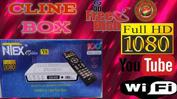 Ntex v8 Golden set top box Full HD Unboxing and Installation New 2022