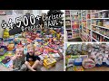 Huge 4500 christmas grocery haul from chrisco 2022  our stockpile set up