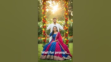 Trending Couple Image by Google gemini couple floral Image prompt #love #ai #aiprompt #gemini #viral