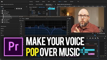 BETTER VOICEOVERS WITH BACKGROUND MUSIC (Adobe Premiere Pro, Background Music)
