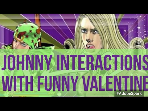 Johnny Interactions With Funny Valentine Jojo S Bizarre Adventure