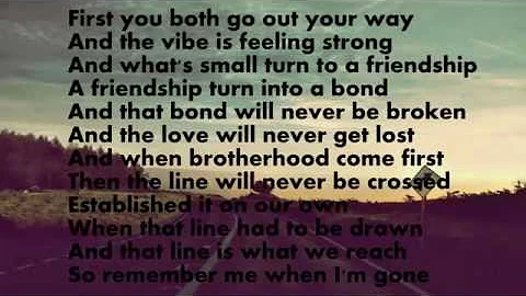 R.I.P Janice Newman (See You Again - Wiz Khalifa)