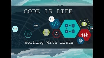 Working with Lists in Python - 60 Seconds to Code